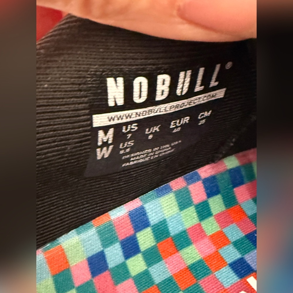 NOBULL Black Multicolor Athletic Shoes - Picture 13 of 14